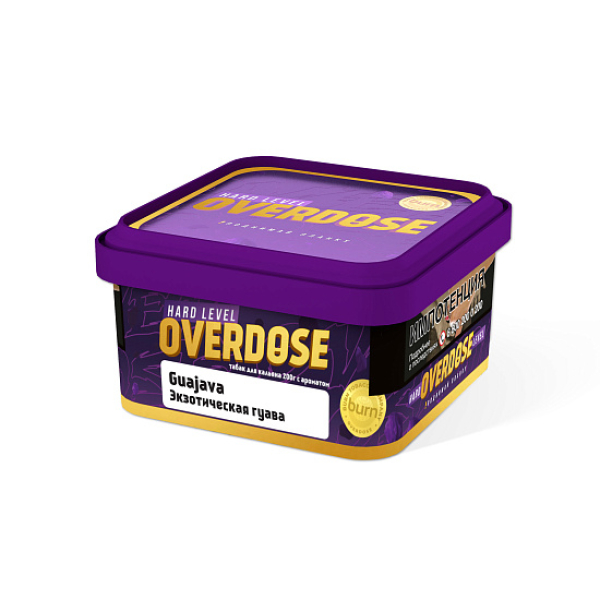 Табак OVERDOSE GUAJAVA  200 грамм в Воркуте