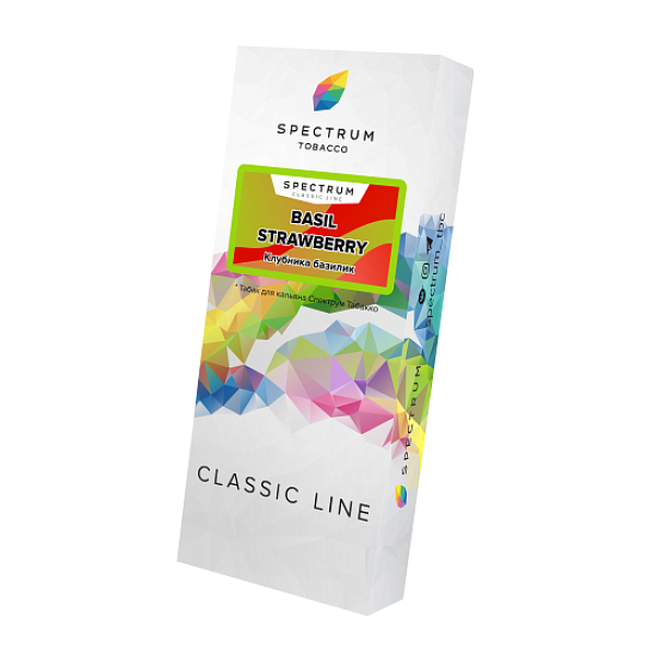 Табак SPECTRUM BASIL STRAWBERRY  100 грамм в Воркуте
