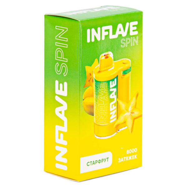 INFLAVE SPIN Старфрут (8000 затяжек) в Воркуте