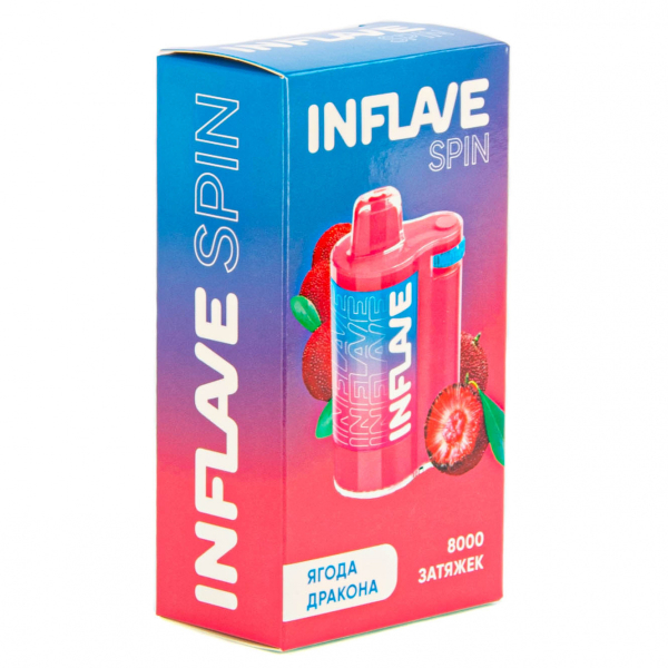 INFLAVE SPIN Ягода Дракона (8000 затяжек) в Воркуте