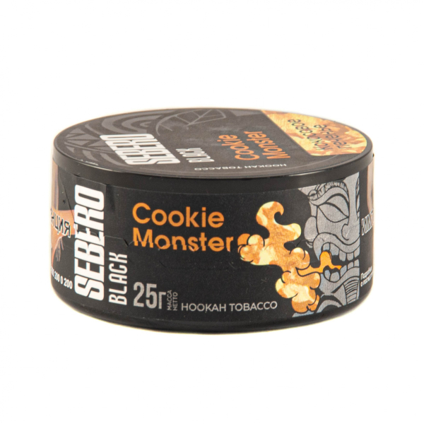 Табак Sebero Black Cookie Monster  25 грамм в Воркуте