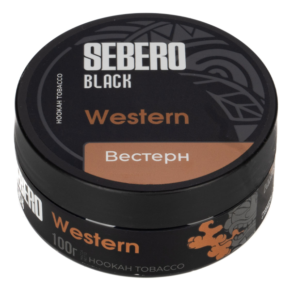 Табак Sebero Black Western  100 грамм в Воркуте