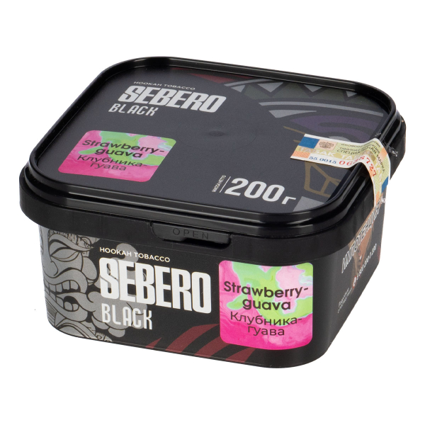 Табак Sebero Black Strawberry Guava  200 грамм в Воркуте