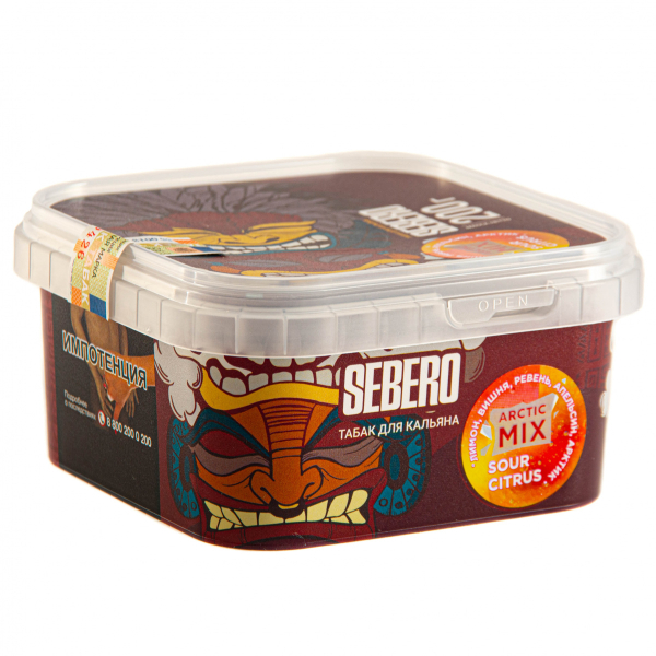 Табак Sebero Arctic Mix Sour citrus  200 грамм в Воркуте