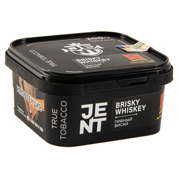 Табак JENT Brisky Whiskey (Пряный виски)  200 грамм в Воркуте