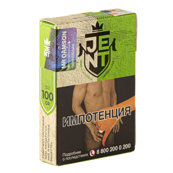 Табак JENT Mr Damson (Чернослив)  100 грамм в Воркуте