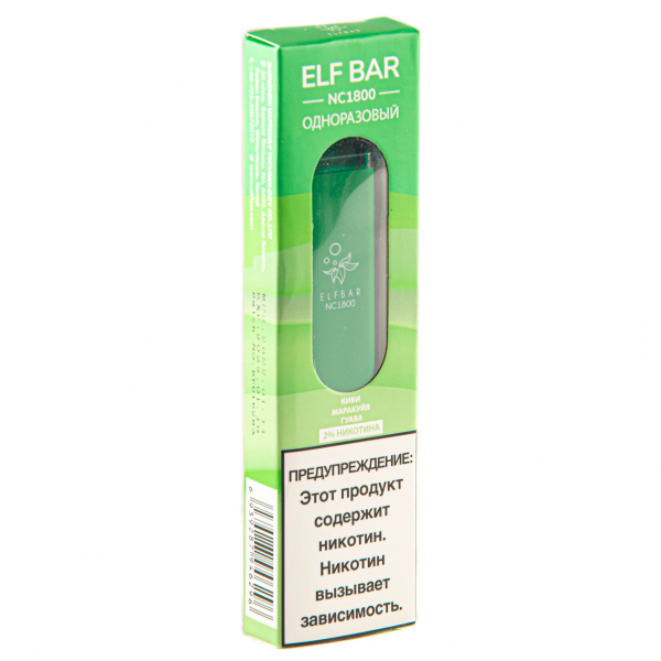 ELF BAR NC Kiwi Passionfruit Guava (1800 затяжек) 20 мг в Воркуте