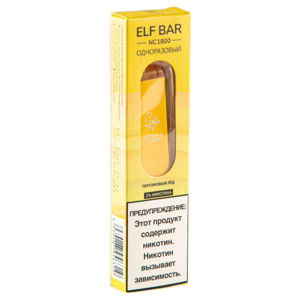 ELF BAR NC Peach Ice (1800 затяжек) 20 мг в Воркуте