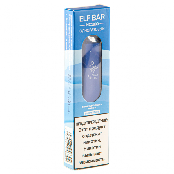 ELF BAR NC Blue Razz Lemonade (1800 затяжек) 20 мг в Воркуте
