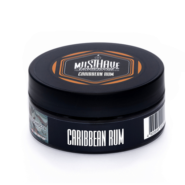 Табак MUST HAVE CARIBBEAN RUM  125 грамм в Воркуте