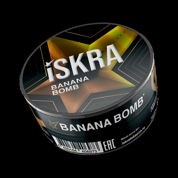 Табак ISKRA Вanana Bomb  25 грамм в Воркуте