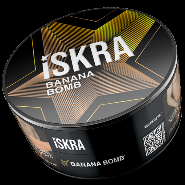 Табак ISKRA Вanana Bomb  100 грамм в Воркуте