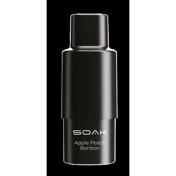 Картридж SOAK Q Яблоко-персик (1500 затяжек) в Воркуте