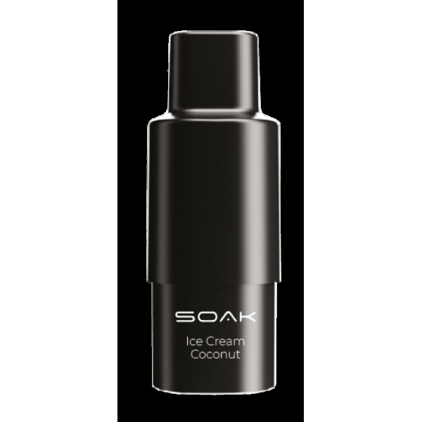 Картридж SOAK Q Кокосовое мороженое (1500 затяжек) в Воркуте