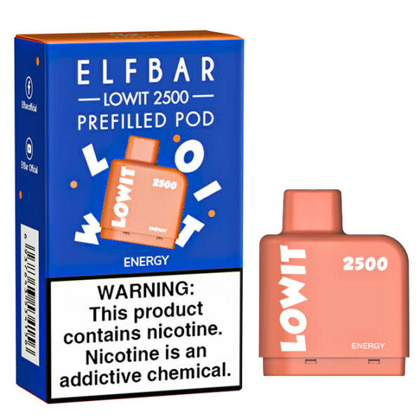 Картридж Elf Bar Lowit 2500 20 мг, 6 мл (Energy) в Воркуте