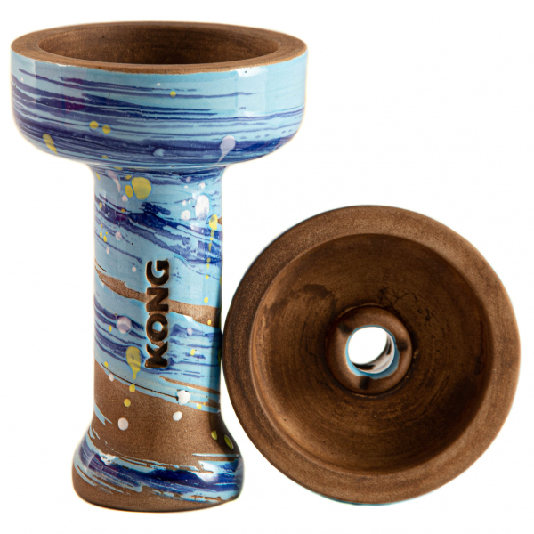 Чаша Kong Phunnel Glase Space Van Gogh Blue в Воркуте