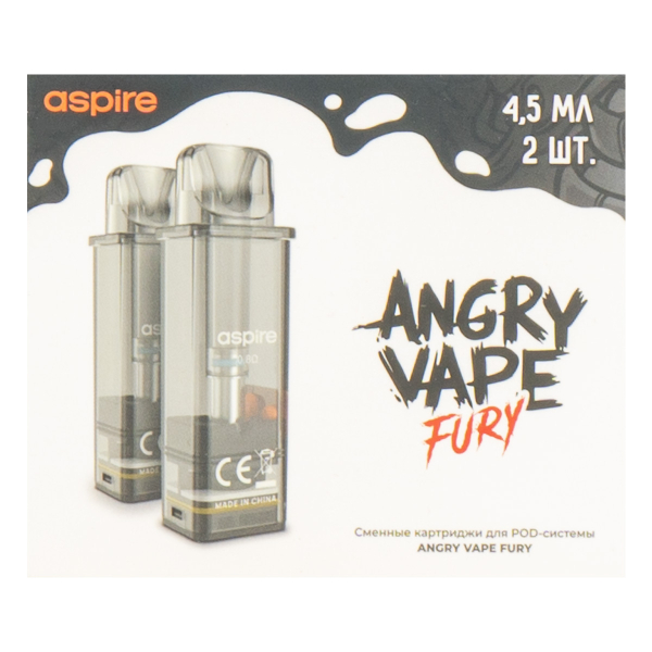 Картридж Brusko Angry Vapefury 4.5 мл (2шт) в Воркуте
