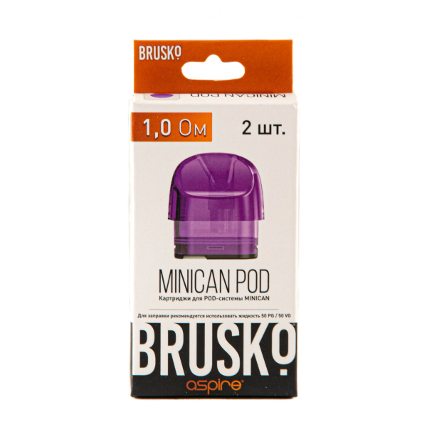 Картридж Brusko Minican фиолетовый (2шт.) 1,0 в Воркуте