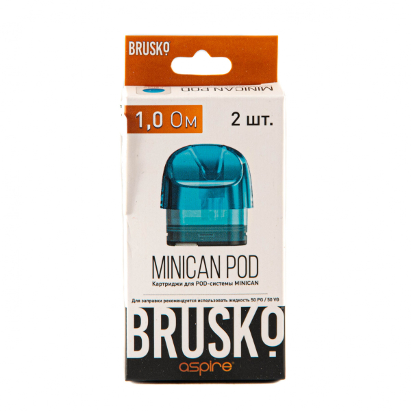 Картридж Brusko Minican синий (2шт.) 1,0 в Воркуте