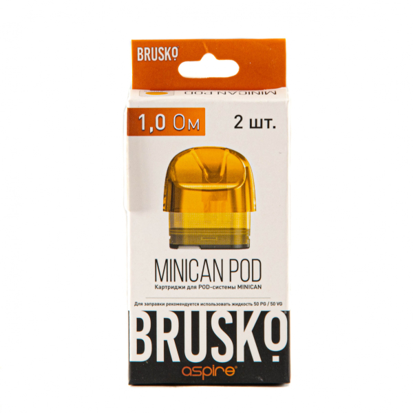 Картридж Brusko Minican жёлтый (2шт.) 1,0 в Воркуте