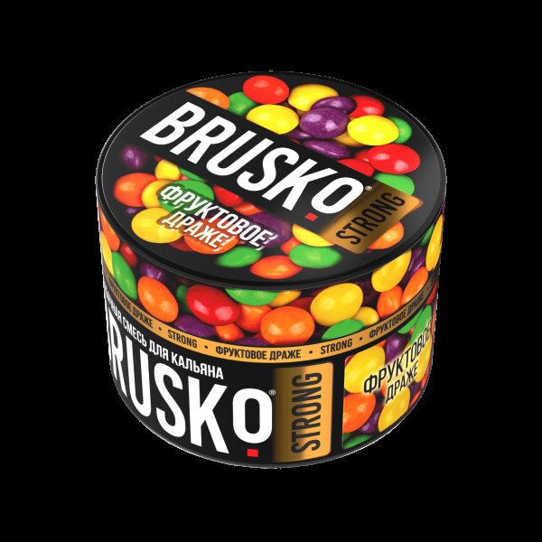 Смесь Brusko Strong фруктовое драже  50 гр в Воркуте