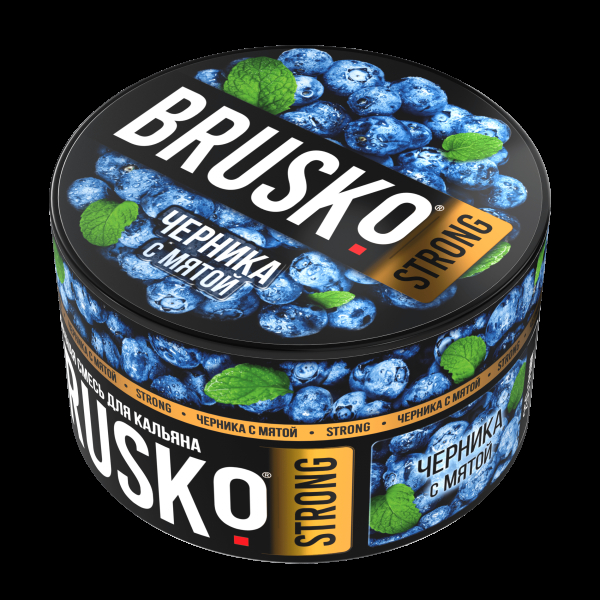 Смесь Brusko Strong черника с мятой  250 гр в Воркуте