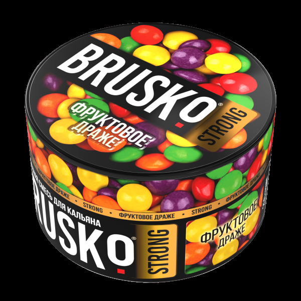 Смесь Brusko Strong фруктовое драже  250 гр в Воркуте