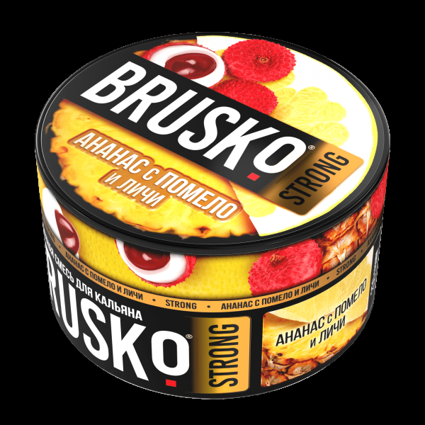 Смесь Brusko Strong ананас с помело и личи  250 гр в Воркуте