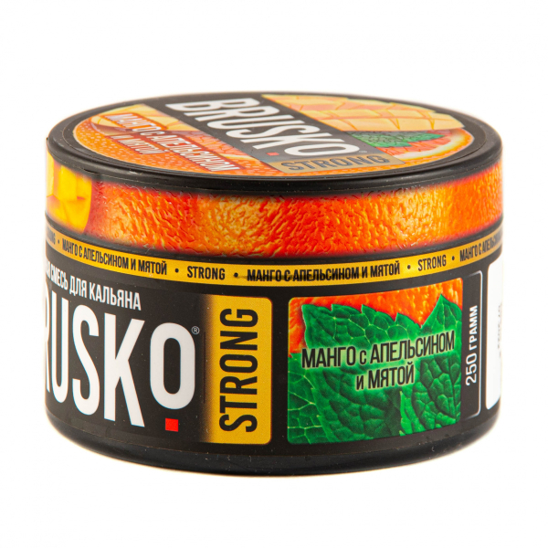 Смесь Brusko Strong манго с апельсином и мятой  250 гр в Воркуте