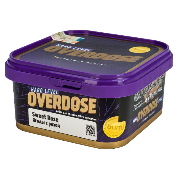 Табак Overdose Sweet Rose  200 грамм в Воркуте