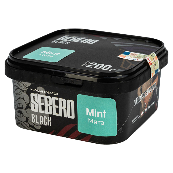 Табак Sebero Black Mint  200 грамм в Воркуте
