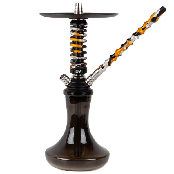 Кальян Mamay Custom Coilovers Micro Черный-Золотой Камуфляж  в Воркуте