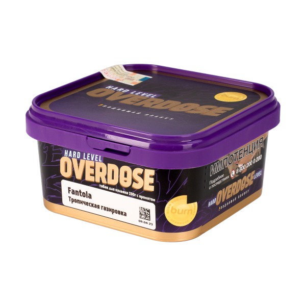 Табак Overdose Fantola  200 грамм в Воркуте