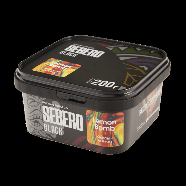 Табак Sebero Black Lemon Bomb  200 грамм в Воркуте