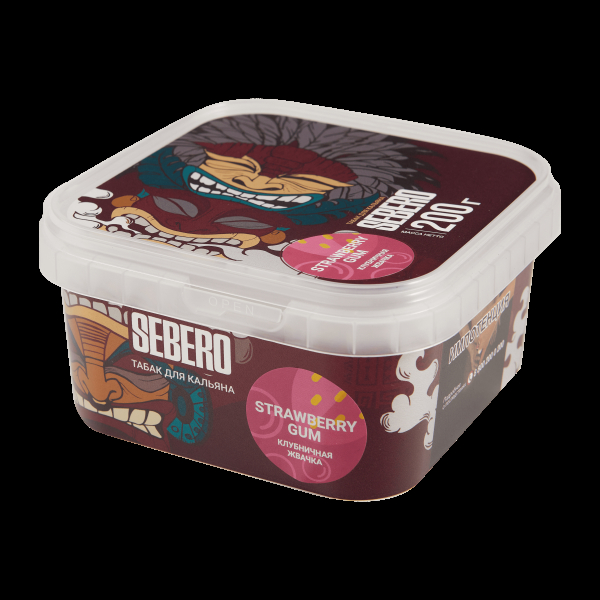 Табак Sebero Strawberry gum  200 грамм в Воркуте