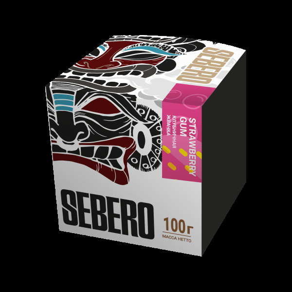 Табак Sebero Strawberry gum  100 грамм в Воркуте