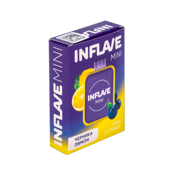 Inflave Mini Черника Лимон (1000 Затяжек) в Воркуте