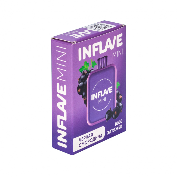 Inflave Mini Чёрная Смородина (1000 Затяжек) в Воркуте