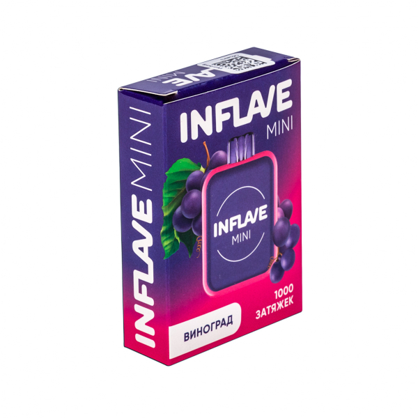 Inflave Mini Виноград (1000 Затяжек) в Воркуте