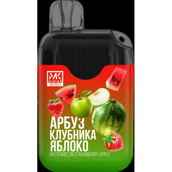 Miking Арбуз Клубника Яблоко (6000 Затяжек) в Воркуте