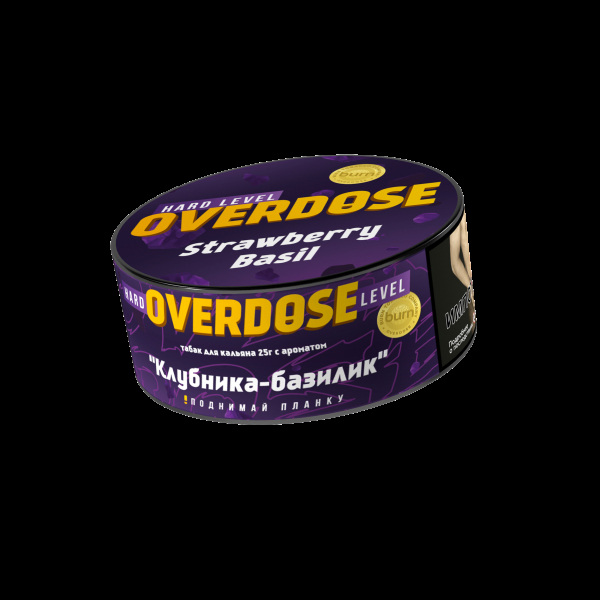 Табак Overdose Strawberry Basil  25 грамм в Воркуте