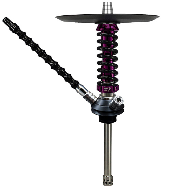 Кальян Mamay Custom Coilovers Micro Пурпурный Сплеш Черный  в Воркуте