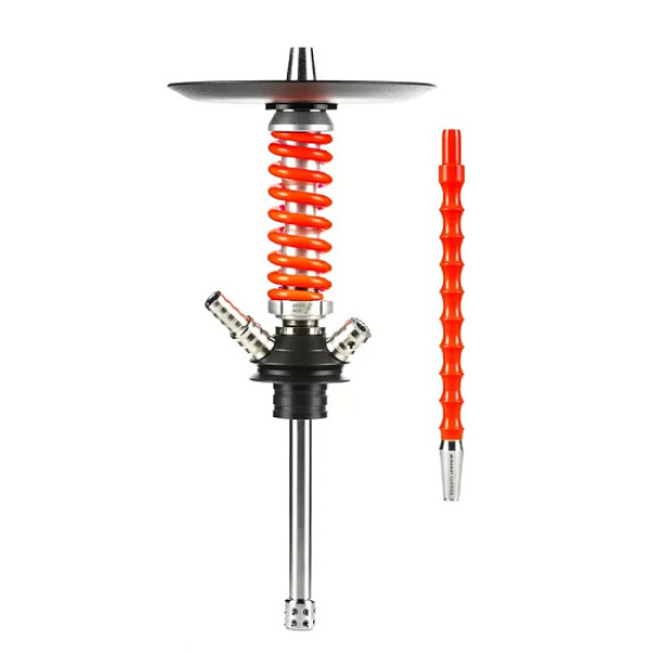 Кальян Mamay Custom Coilovers Micro Хром-Оранжевый  в Воркуте