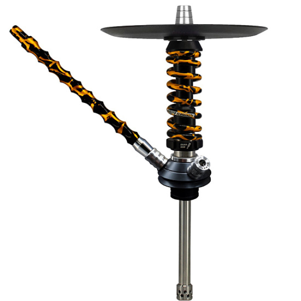 Кальян Mamay Custom Coilovers Micro Черный-Gold Сплеш  в Воркуте
