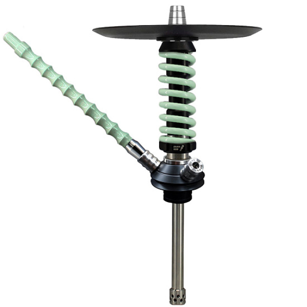 Кальян Mamay Custom Coilovers Micro Черный-Мята  в Воркуте