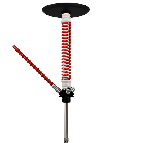Кальян Mamay Custom V3 №12 Coilovers Белый-Красный  в Воркуте