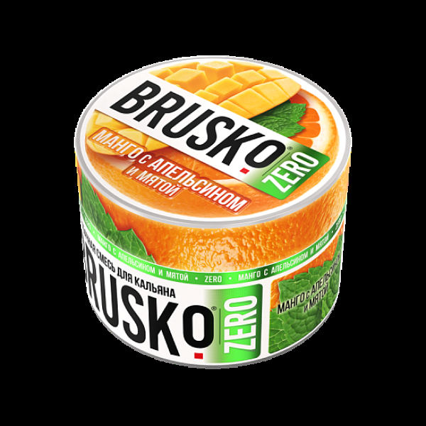Смесь Brusko Манго С Апельсином И Мятой (Zero)  50 гр в Воркуте