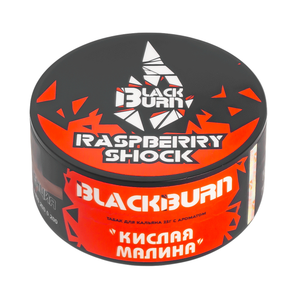 Табак Burn Black Raspberry Shock  25 грамм в Воркуте