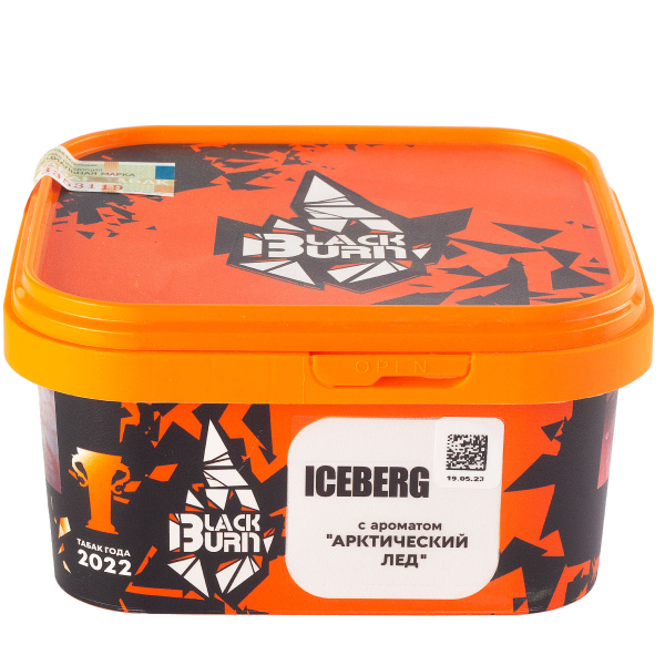 Табак Burn Black Iceberg  200 грамм в Воркуте