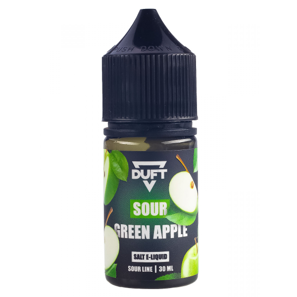 Жидкость Duft Sour Line Salt 20 Green Apple 30 Мл в Воркуте